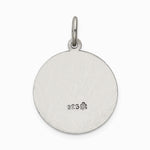 Sterling Silver Antiqued Divino Nino Medal (Divine Infant Jesus) - Product Photo