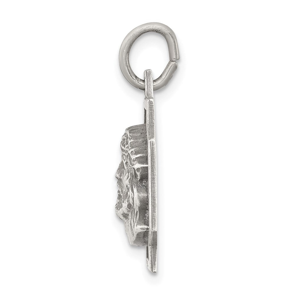 Sterling Silver Antiqued Ecce Homo Charm - Product Photo