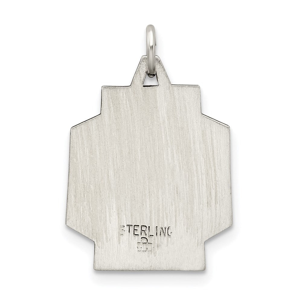 Sterling Silver Antiqued Ecce Homo Charm - Product Photo