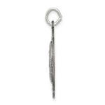 Sterling Silver Antiqued Miraculous Medal - Product Photo