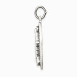 Sterling Silver Antiqued Miraculous Medal - Product Photo