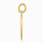 24K Gold-plated Sterling Silver Saint Christopher Medal - Product Photo