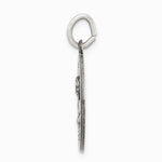 Sterling Silver Antiqued Saint Mark Medal - Product Photo
