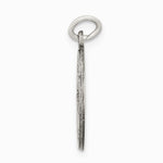 Sterling Silver Antiqued Saint Martha Medal - Product Photo