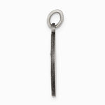 Sterling Silver Antiqued Saint Matthew Medal - Product Photo