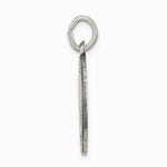 Sterling Silver Antiqued Saint Roch Medal - Product Photo