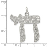 Sterling Silver Chai Pendant - Product Photo