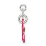 Sterling Silver Enameled Charm - Product Photo