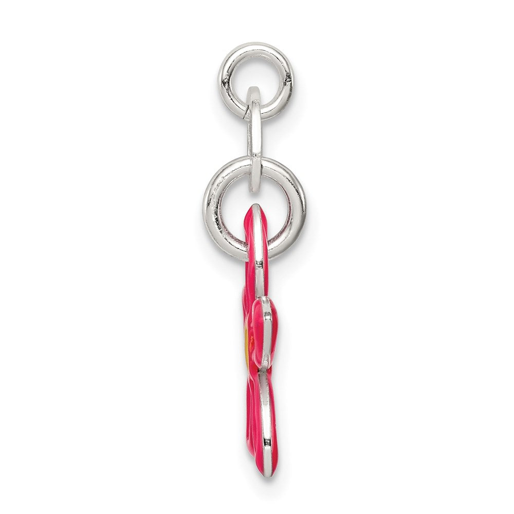 Sterling Silver Enameled Charm - Product Photo