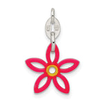 Sterling Silver Enameled Charm - Product Photo