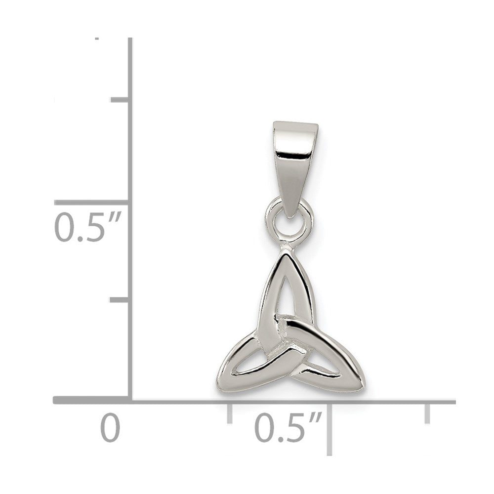 Sterling Silver Trinity Charm - Product Photo