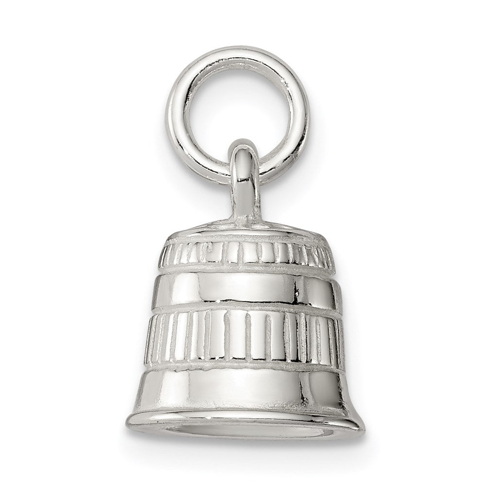 Sterling Silver Thimble Charm - Product Photo