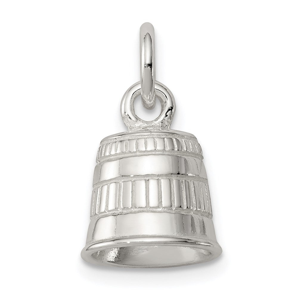 Sterling Silver Thimble Charm - Product Photo