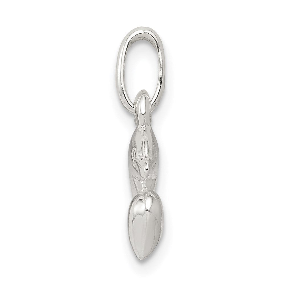 Sterling Silver Dolphin Pendant - Product Photo