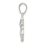 Sterling Silver Cats Pendant - Product Photo