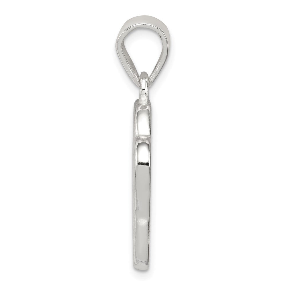 Sterling Silver Paw Pendant - Product Photo