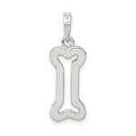 Sterling Silver Bone Pendant - Product Photo