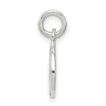 Sterling Silver Enameled Soccer Ball Charm - Product Photo