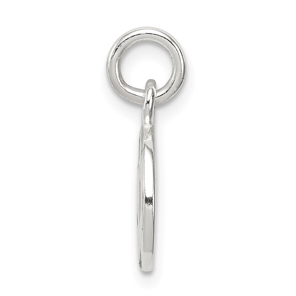 Sterling Silver Enameled Soccer Ball Charm - Product Photo