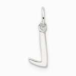 Sterling Silver Letter L Initial Charm - Product Photo