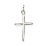 Sterling Silver Passion Cross Charm - Product Photo