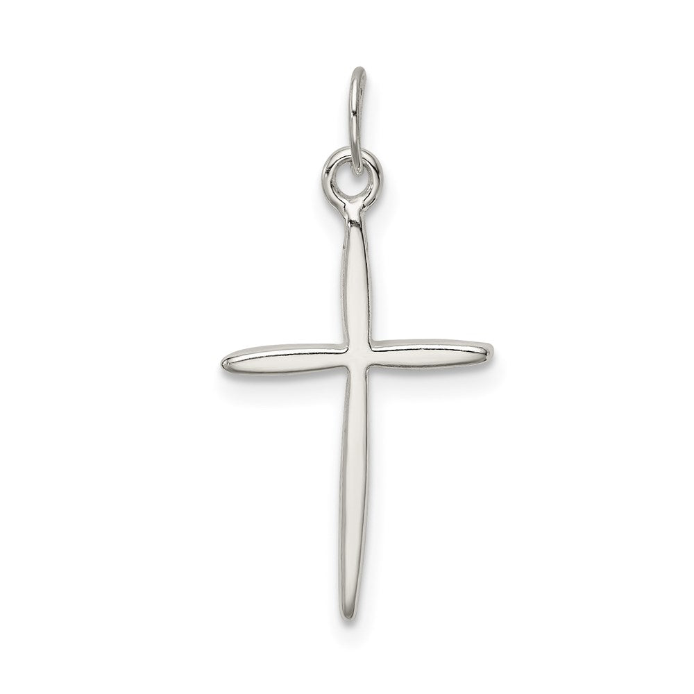 Sterling Silver Passion Cross Charm - Product Photo