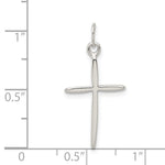 Sterling Silver Passion Cross Charm - Product Photo