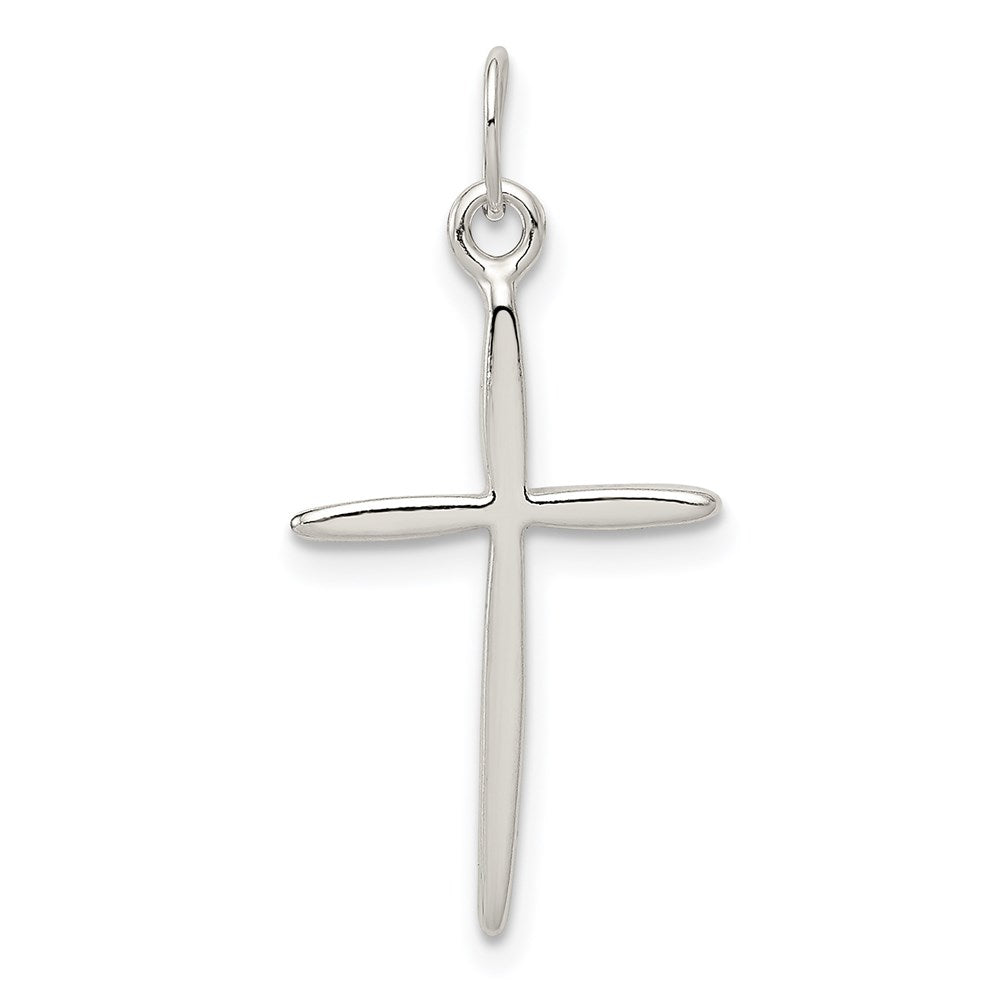 Sterling Silver Passion Cross Charm - Product Photo