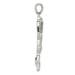 Sterling Silver Basketball Player Charm - Product Photo