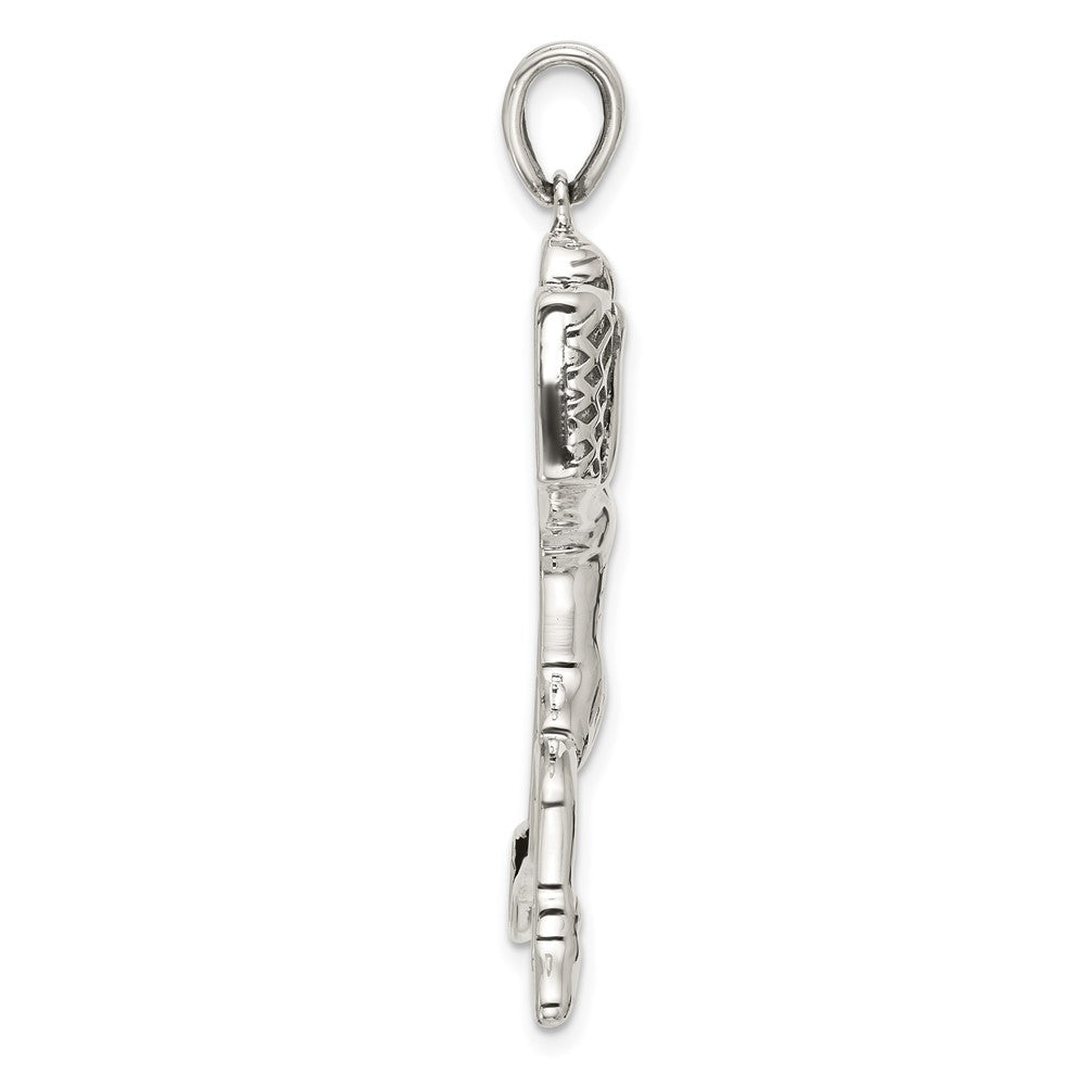 Sterling Silver Basketball Player Charm - Product Photo