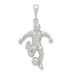 Sterling Silver Soccer Player Charm - Product Photo