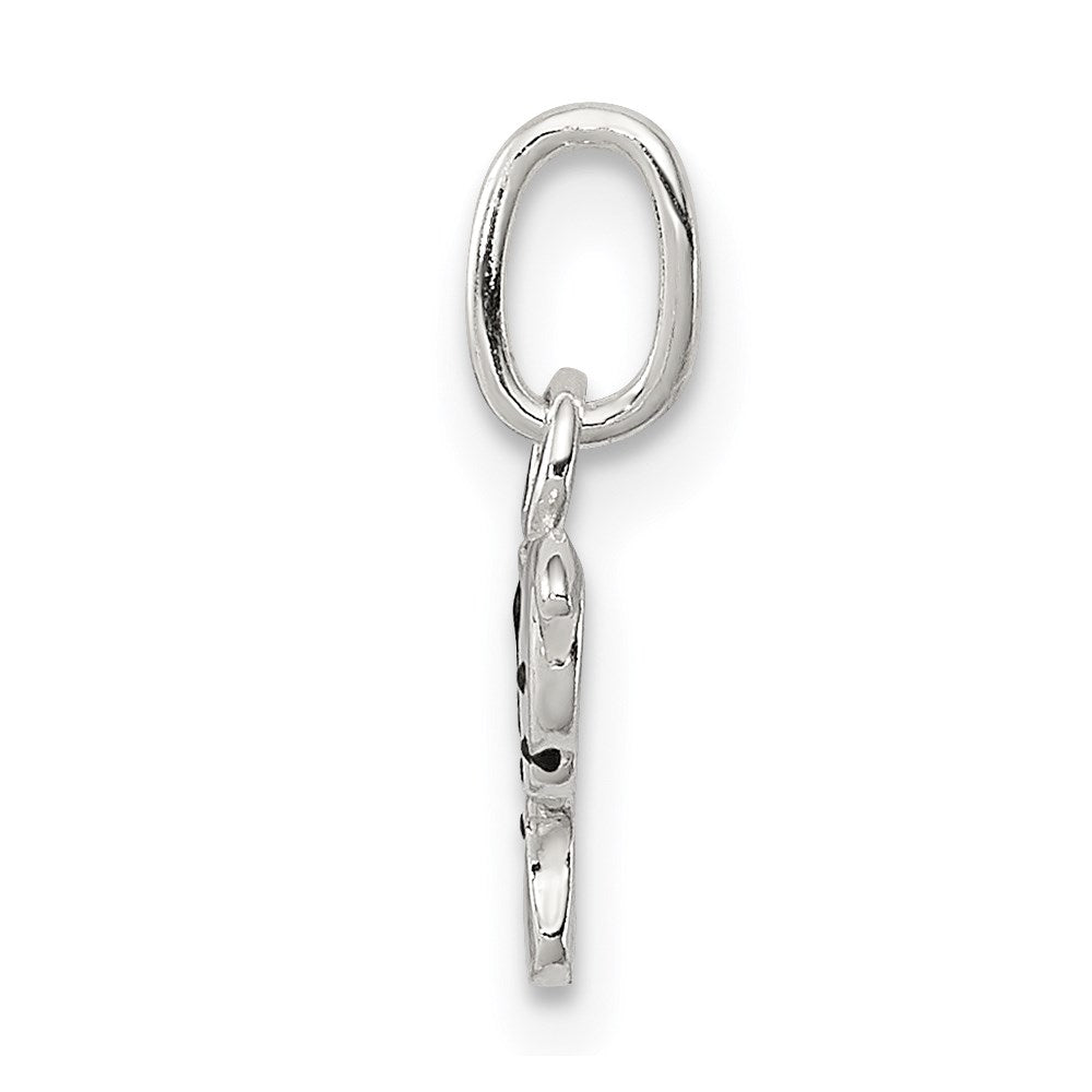 Sterling Silver Enameled Elephant Charm - Product Photo