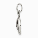 Sterling Silver Pumpkin Charm - Product Photo