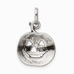 Sterling Silver Pumpkin Charm - Product Photo