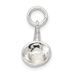 Sterling Silver French Horn Charm - Product Photo