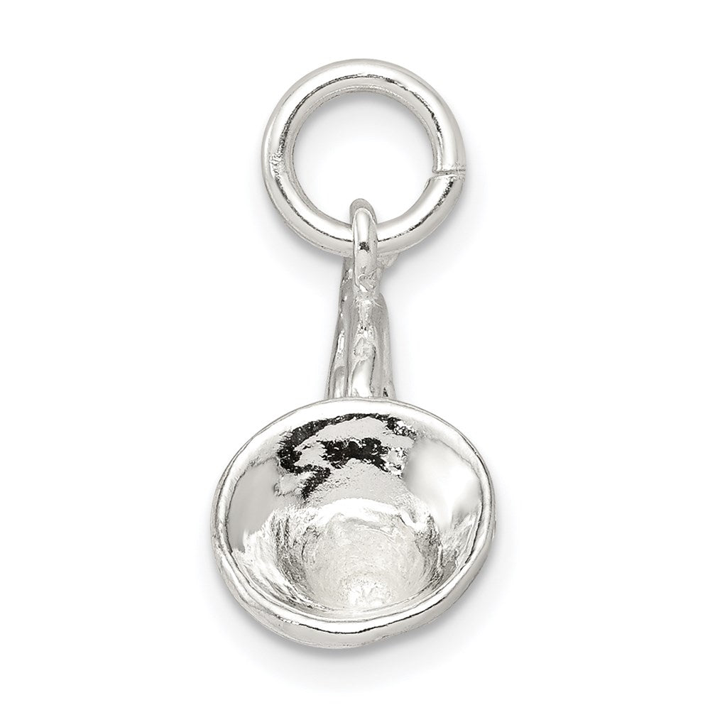 Sterling Silver French Horn Charm - Product Photo