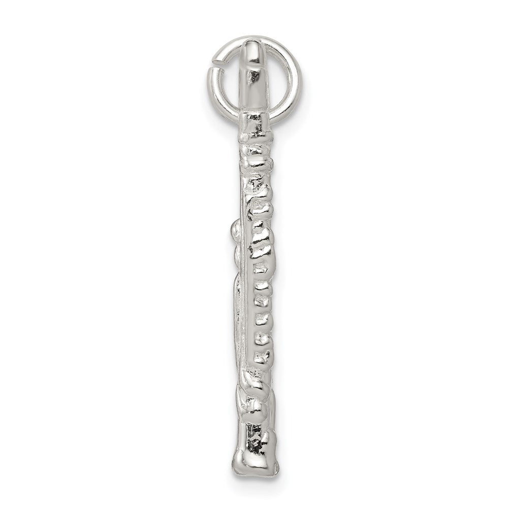 Sterling Silver Clarinet Charm - Product Photo