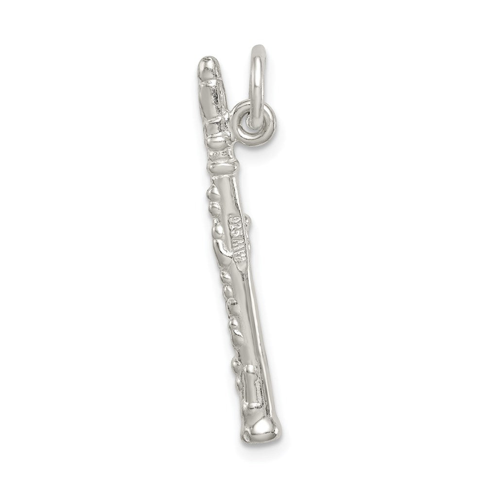 Sterling Silver Clarinet Charm - Product Photo