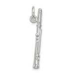 Sterling Silver Clarinet Charm - Product Photo