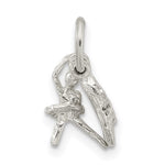 Sterling Silver Ballerina with Shoe Charm - Product Photo