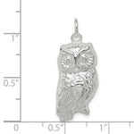 Sterling Silver Owl Charm - Product Photo