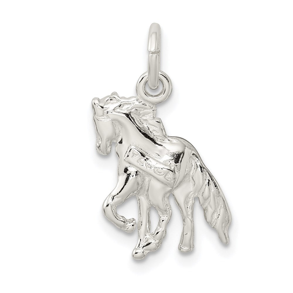 Sterling Silver Horse Charm - Product Photo