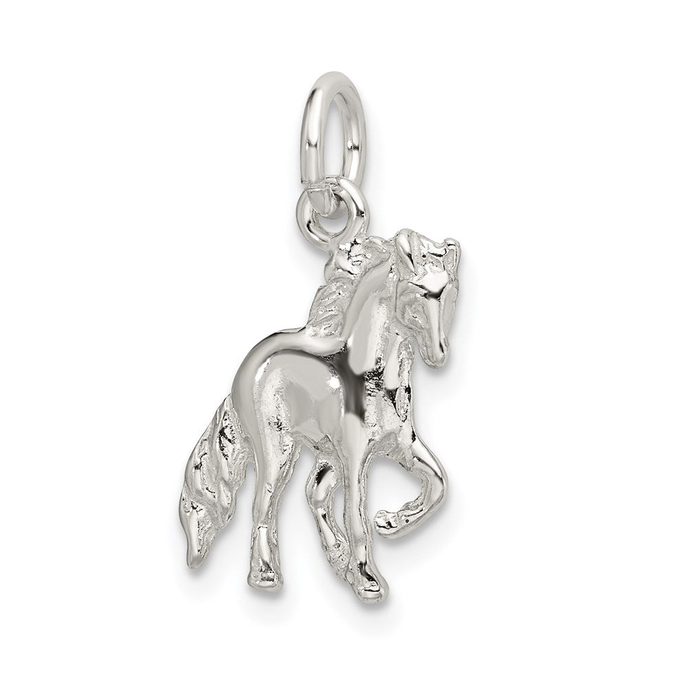 Sterling Silver Horse Charm - Product Photo