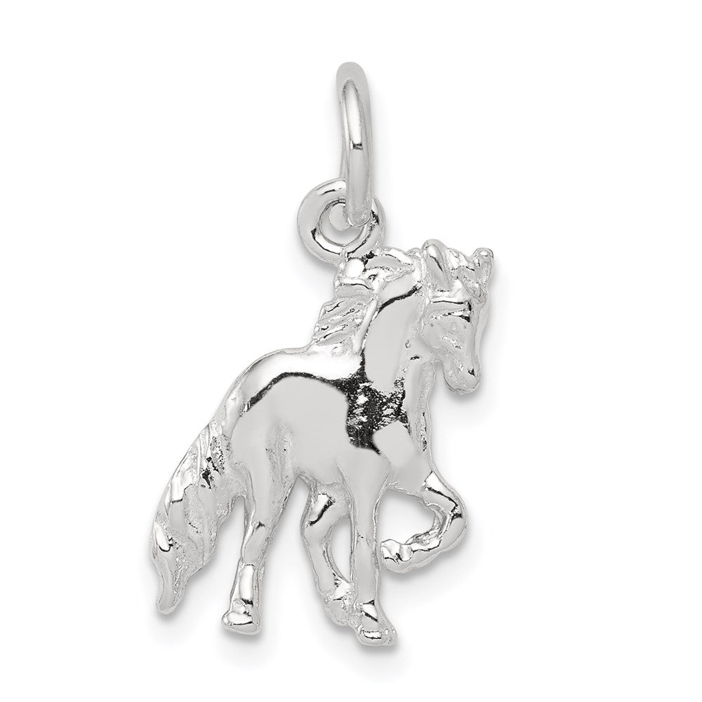 Sterling Silver Horse Charm - Product Photo