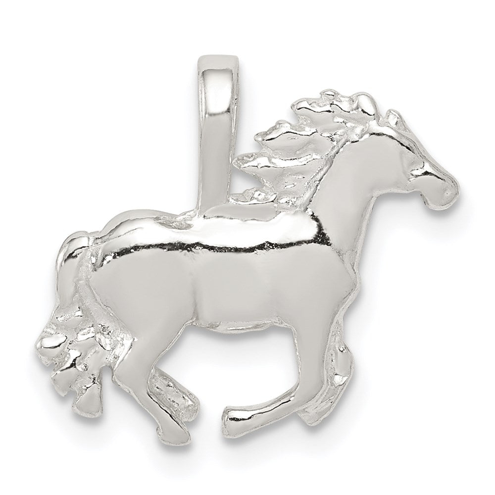 Sterling Silver Horse Charm - Product Photo