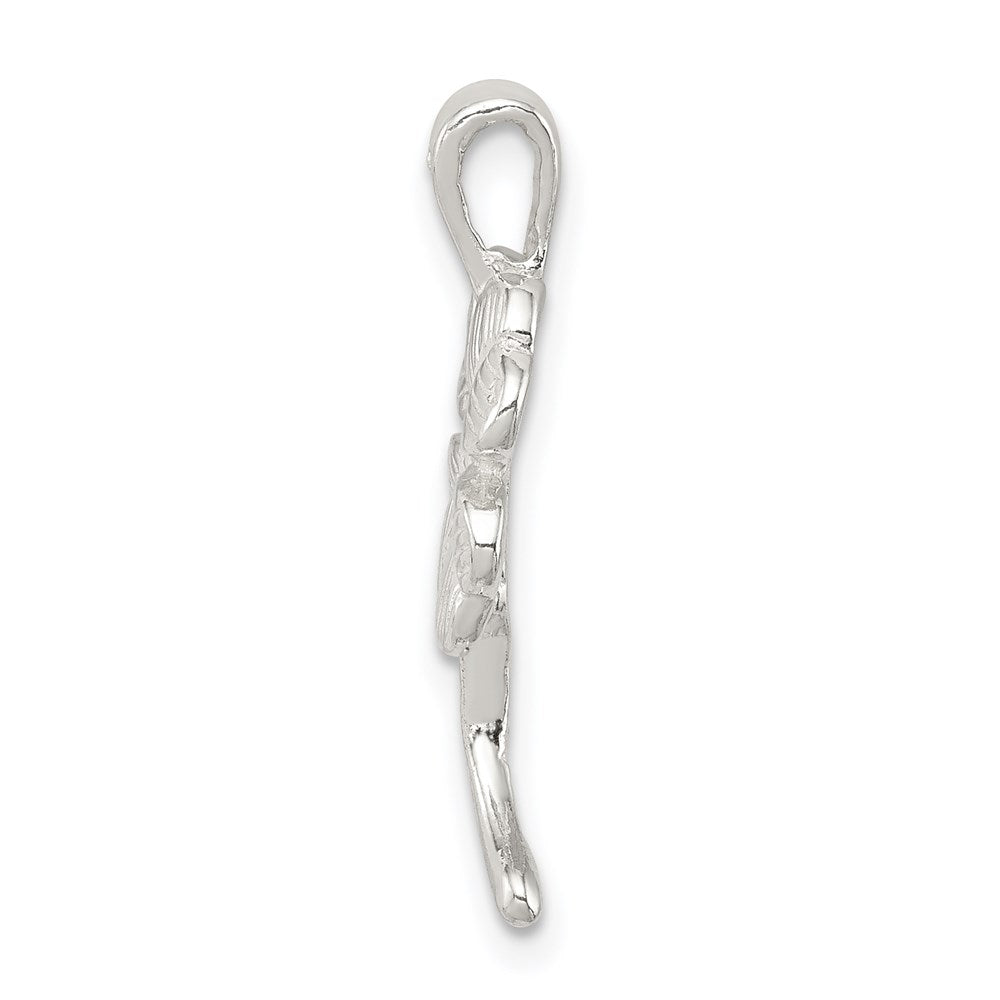Sterling Silver 4-leaf Clover Charm - Product Photo