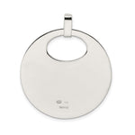 Sterling Silver Polished Pendant - Product Photo