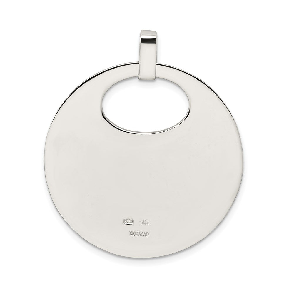 Sterling Silver Polished Pendant - Product Photo
