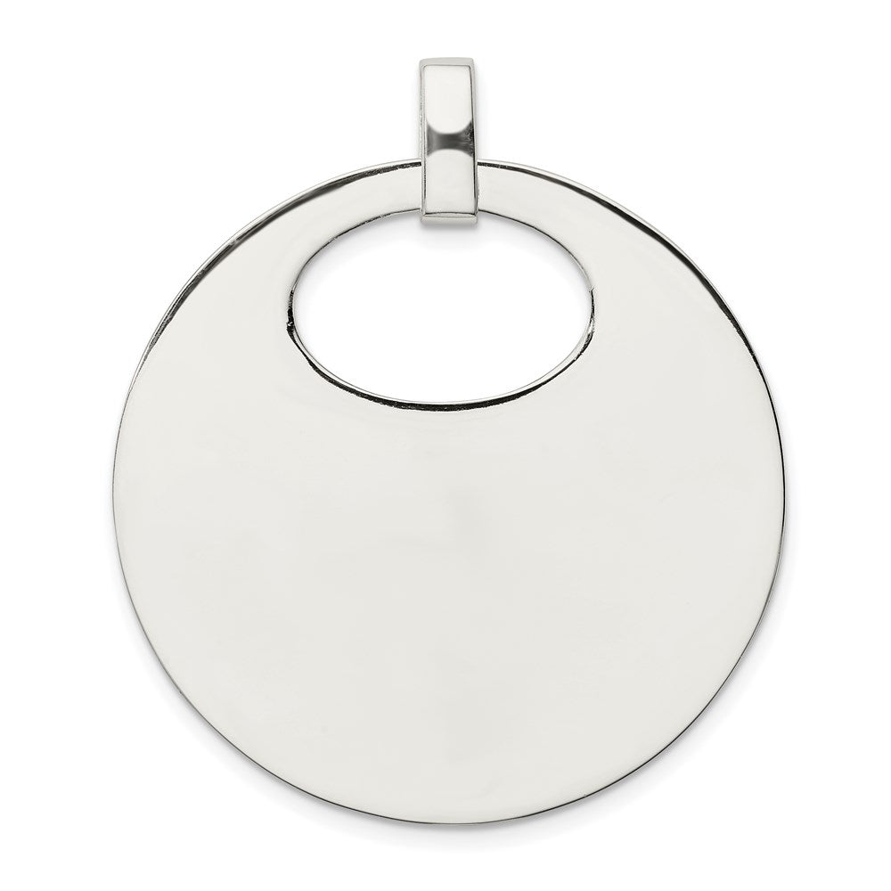 Sterling Silver Polished Pendant - Product Photo