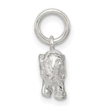 Sterling Silver Elephant Charm - Product Photo